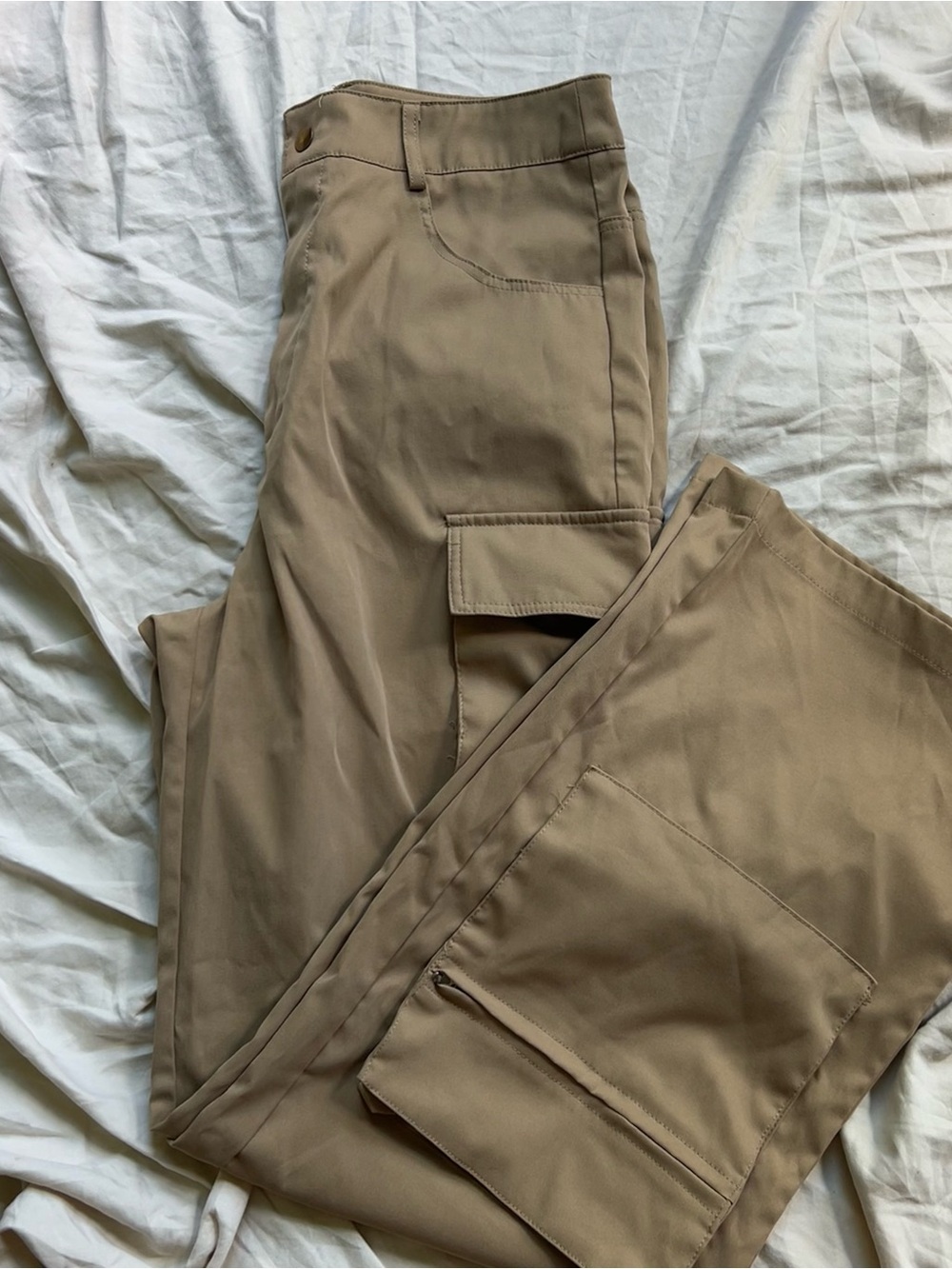 SHEIN Men's Khaki Cargo Pants